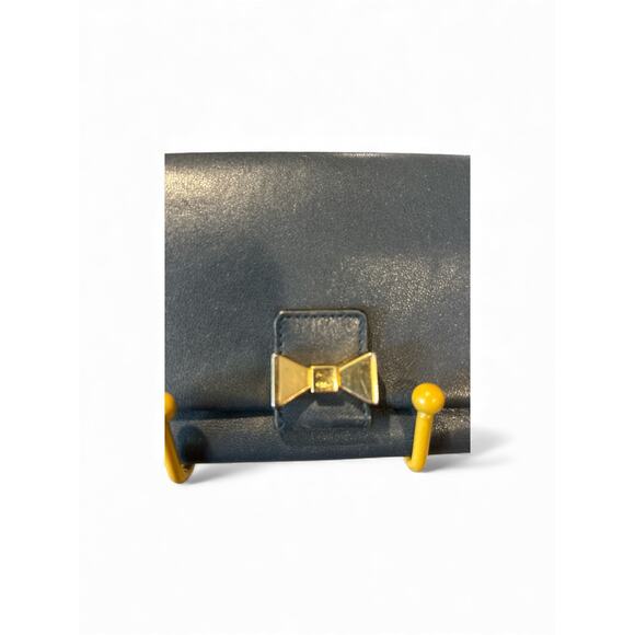 Chloe Navy Leather Long Wallet - Picture 6 of 7